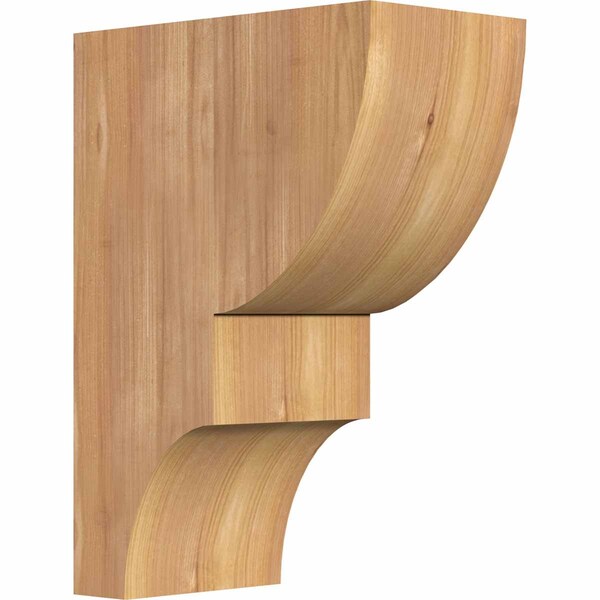 Ekena Millwork Ridgewood Smooth Corbel, Western Red Cedar, 5 1/2"W x 10"D x 14"H COR06X10X14RID00SWR - main